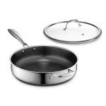 HexClad 4.5-Quart Nonstick Deep Sauté Pan