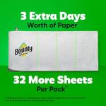 Bounty Quick Size White Paper Towels, 8 Rolls
