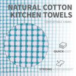 Oeleky Cotton Kitchen Towels, Pack of 8