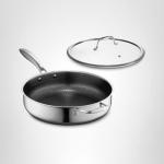 HexClad 4.5-Quart Nonstick Deep Sauté Pan