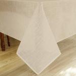 Linen Rectangle Tablecloth for Fall Dining, 60 x 84 Inch