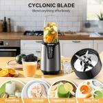 TECKNET 1000W Portable Bullet Blender for Smoothies