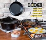 Lodge 5 Piece Pre-Seasoned Cast Iron Set
