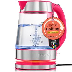 Electric Kettle, 1.7L Glass, Fast Boil