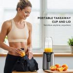 TECKNET 1000W Portable Bullet Blender for Smoothies