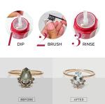 CONNOISSEURS All-Purpose Jewelry Cleaning Kit - Includes Delicate Jewelry Cleaner Solution and 2 Polishing Cloths