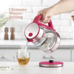 Electric Kettle, 1.7L Glass, Fast Boil