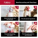 Portable Mini Blender for Smoothies and Shakes