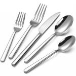 TININA 40-Piece Stainless Steel Silverware Set