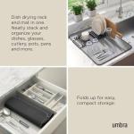 Umbra UDRY Drying Rack and Microfiber Dish Mat