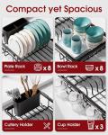 Expandable Stainless Steel Dish Drying Rack