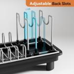 Compact Small Dish Drying Rack for Kitchens