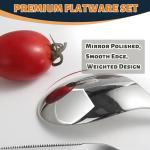 40-Piece Stainless Steel Silverware Set for 8