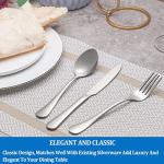 16-Piece Stainless Steel Silverware Set