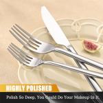 TININA 40-Piece Stainless Steel Silverware Set