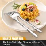 TININA 40-Piece Stainless Steel Silverware Set