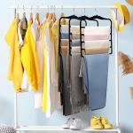 3-Pack Velvet Closet Organizers and Pants Hangers