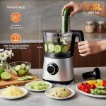 Sweetcrispy 6-Cup Food Processor and Blender Combo