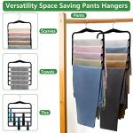 3-Pack Velvet Closet Organizers and Pants Hangers