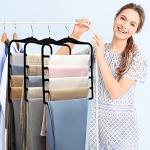 3-Pack Velvet Closet Organizers and Pants Hangers