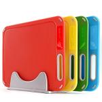 4-Piece BPA-Free Plastic Cutting Board Set