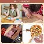 Acacia Wood Cutting Board Set with Handle