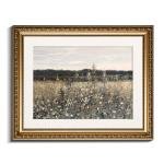 Gold Framed Vintage Meadow Wall Art 13x16inch