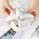 Yalikop Hand-Carved Wood Knot Decor for Home