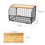 Stackable Wire Baskets for Kitchen Storage