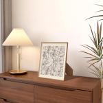 Abstract Framed Wall Art – Minimalist Boho Decor