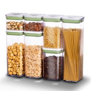 Airtight Food Storage Containers Set with Date Lids