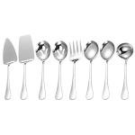 8-Piece Stainless Steel Serving Utensil Set