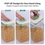 Airtight Food Storage Containers Set with Date Lids