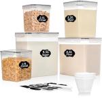 Vtopmart 5 Pack Airtight Food Storage Containers