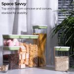 Airtight Food Storage Containers Set with Date Lids