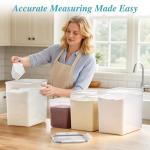 Vtopmart 5 Pack Airtight Food Storage Containers