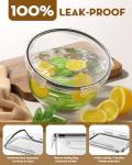 40-Pack Leakproof Food Storage Containers Set