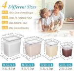 Vtopmart 5 Pack Airtight Food Storage Containers