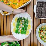 Mora Ceramic Oval Serving Bowls - Set of 2