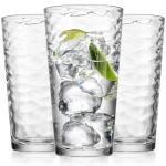 Glaver's Set of 10 Highball Drinking Glasses