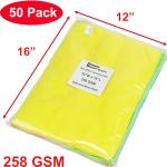 Microfiber Cleaning Cloths - 50 Pack 12" x 16