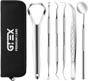 Teeth Cleaning Tool Set with Plaque Remover
