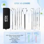 Teeth Cleaning Tool Set with Plaque Remover