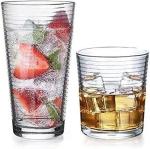 Glaver's 12-Piece Mixed Drink Glass Set