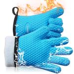 Heat Resistant Silicone Oven Gloves for Cooking