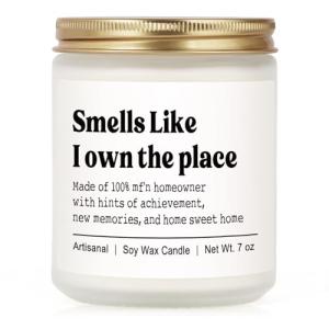 Niyewsor Handmade Candle for New Homeowners