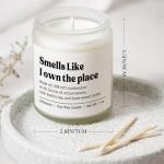 Niyewsor Handmade Candle for New Homeowners