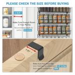 6-Tier Wall-Mounted Spice Rack Organizer