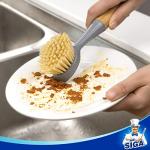 MR.SIGA Bamboo Handle Dish Brush Set of 2