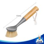 MR.SIGA Bamboo Handle Dish Brush Set of 2